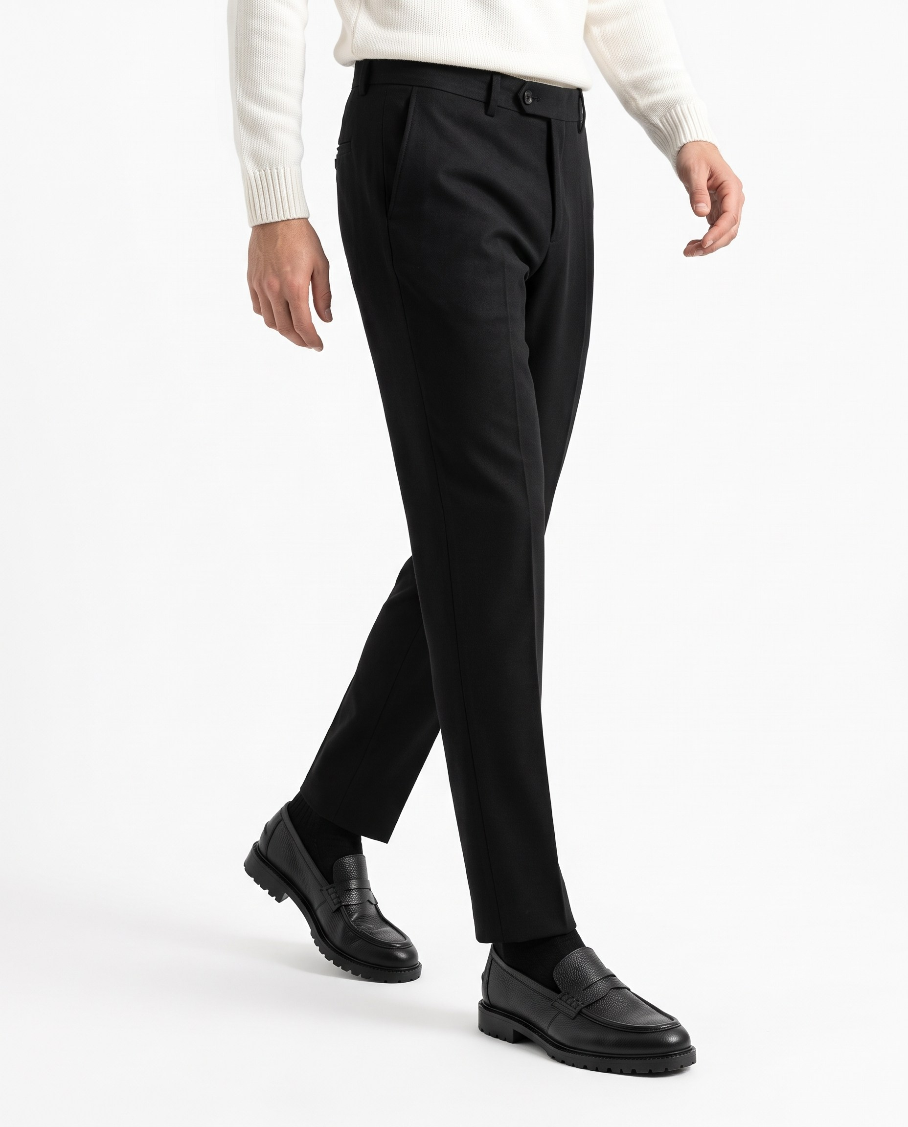 Alessa Slim Fit Pantolon Siyah