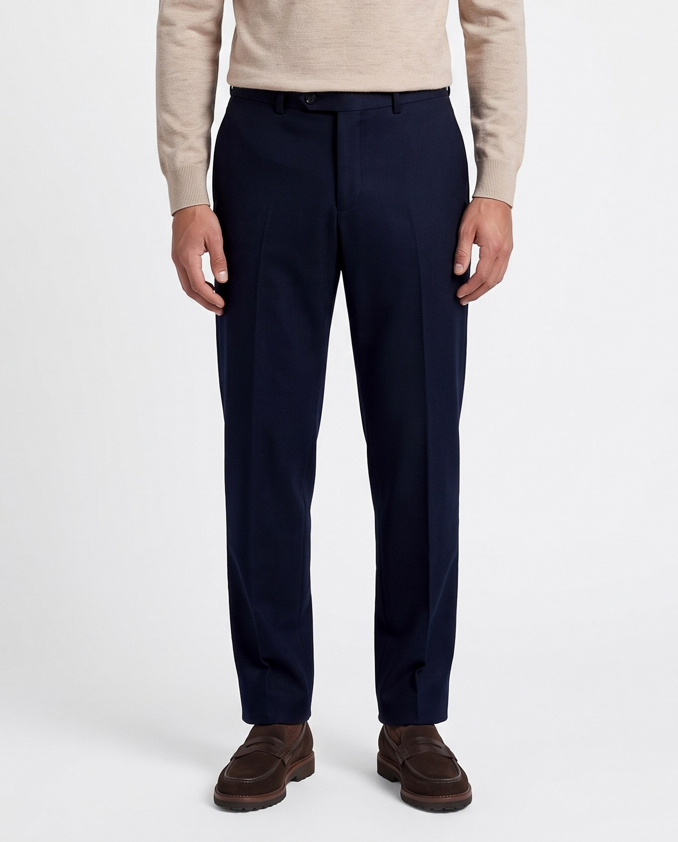 Alessa Slim Fit Pantolon Lacivert