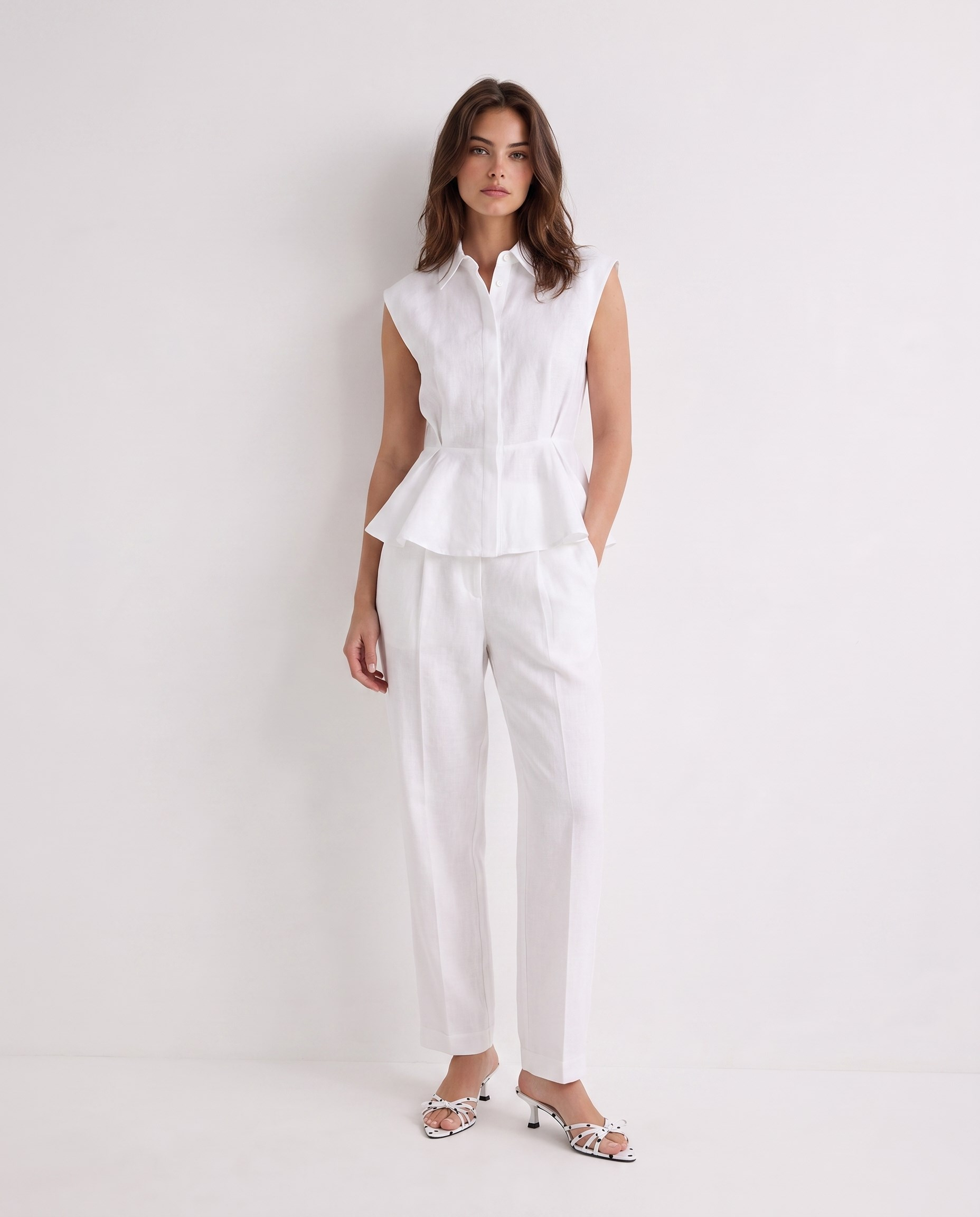 Soleil Shirt White