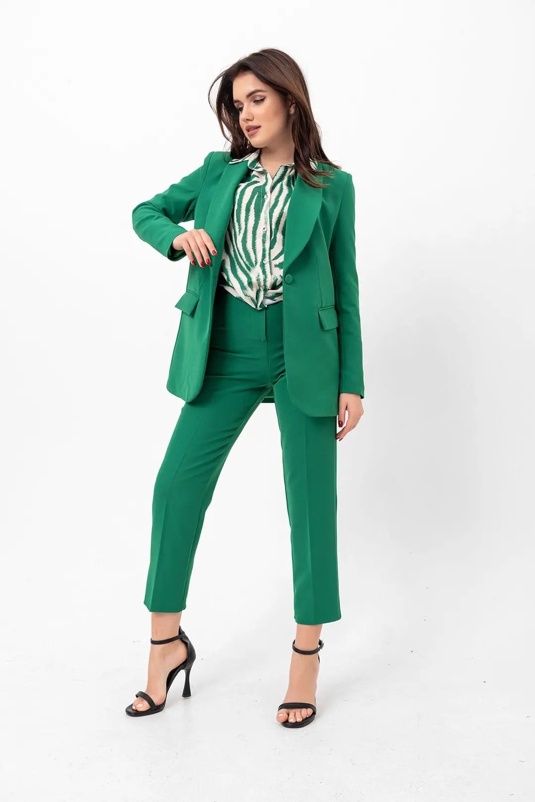 Elysia Çift Pens Detaylı Pantolon