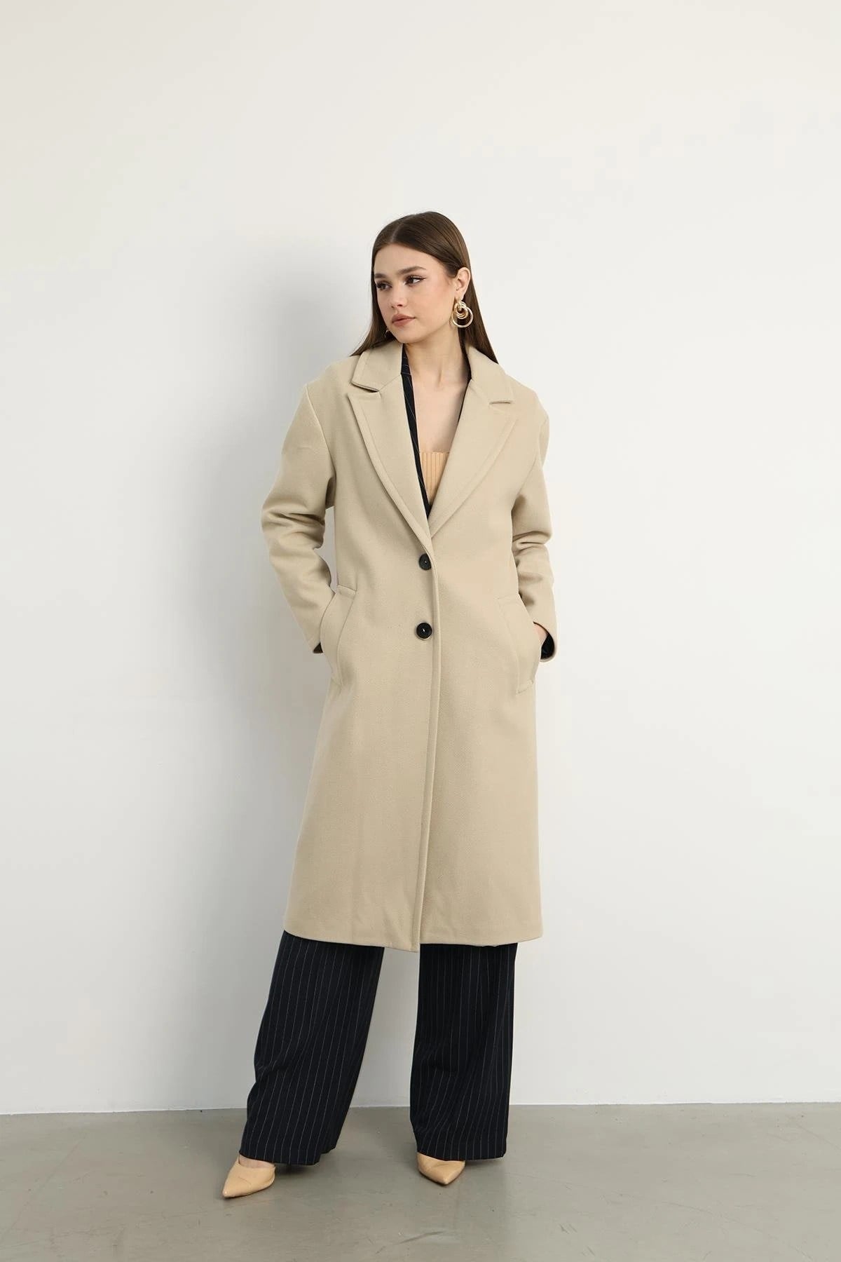 Grace Oversize Kaban Bej