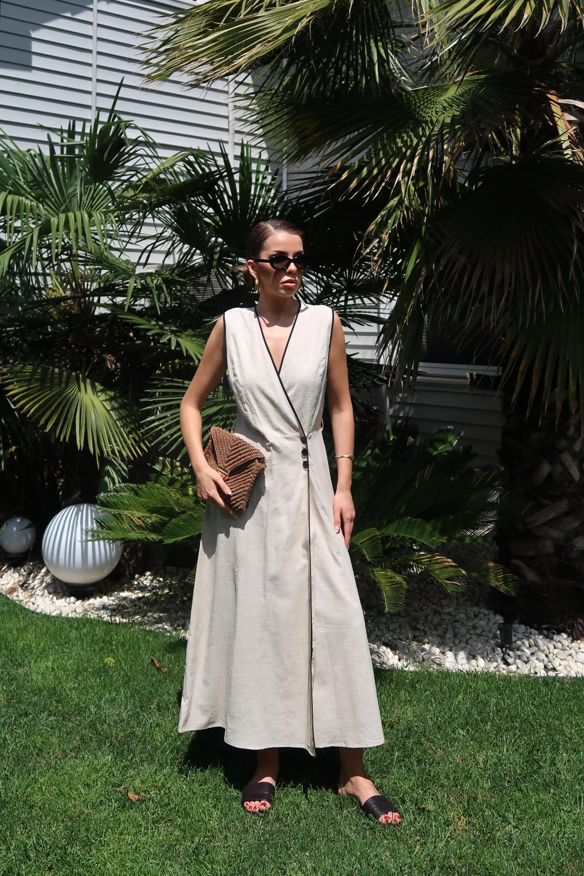 Palma Summer Danielle Elbise Natürel