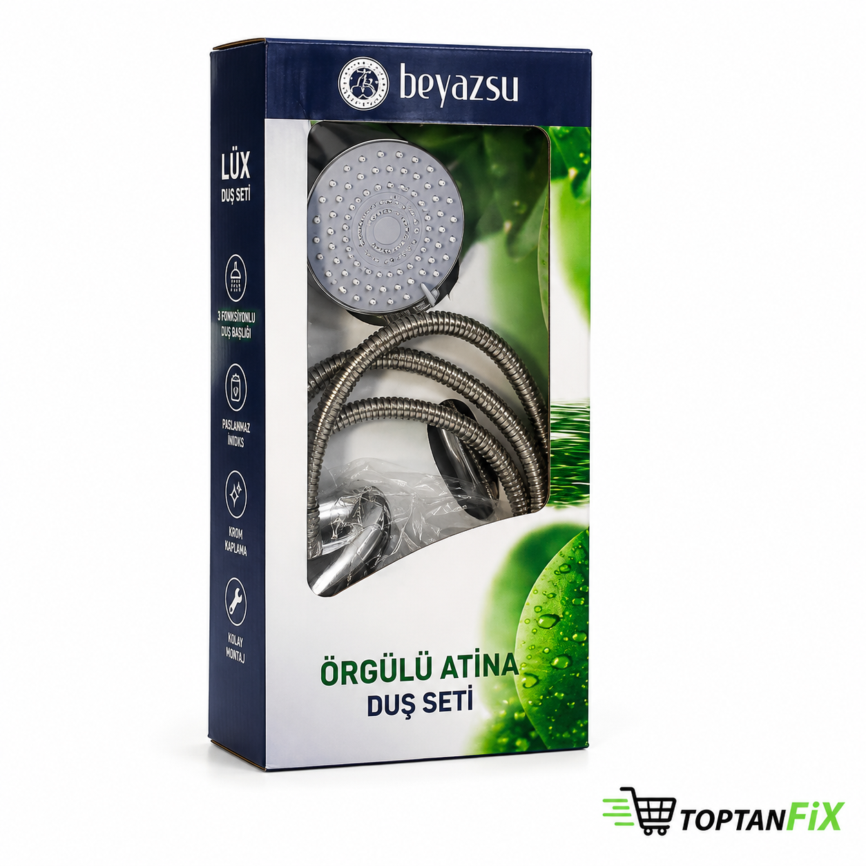 Beyazsu Örgülü Duş Seti