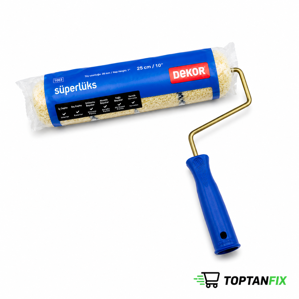 Dekor 1003 Süperlüks 25 cm Boya Rulosu