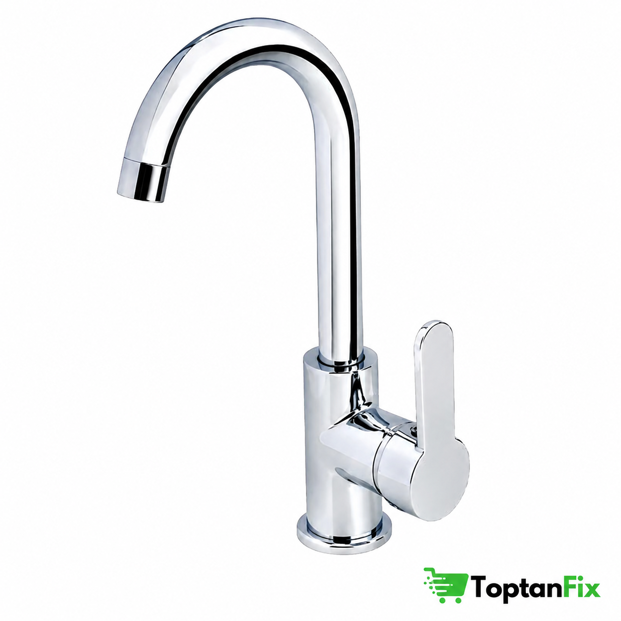 Gms Zirve Mix ZRV101 Kuğu Lavabo Bataryası