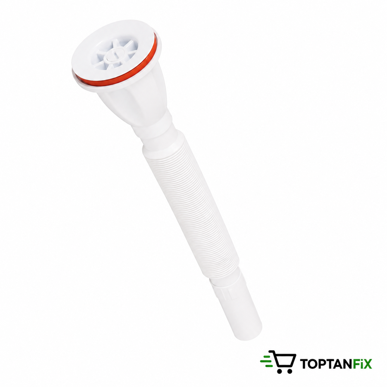 Körüklü Lavabo Sifonu Plastik Vidalı
