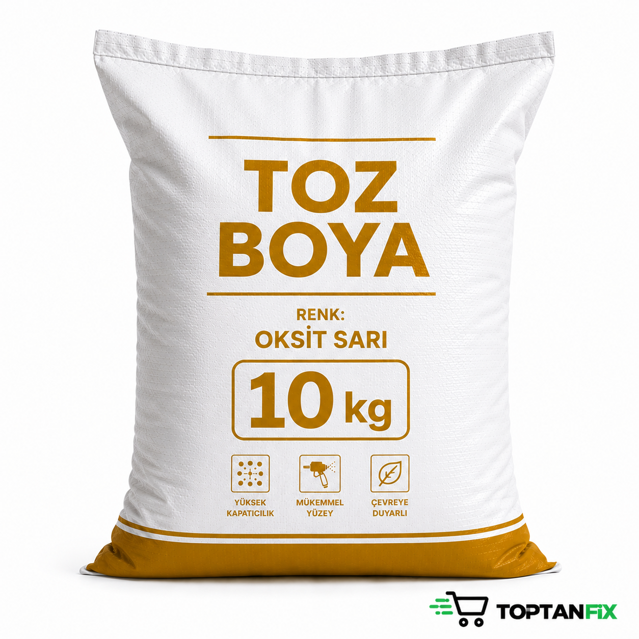 Toz Boya 10 KG Oksit Sarı