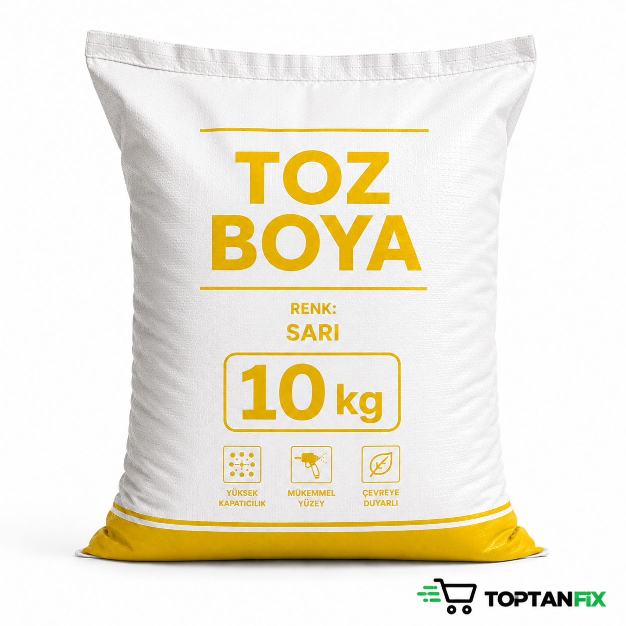Toz Boya 10 KG Sarı