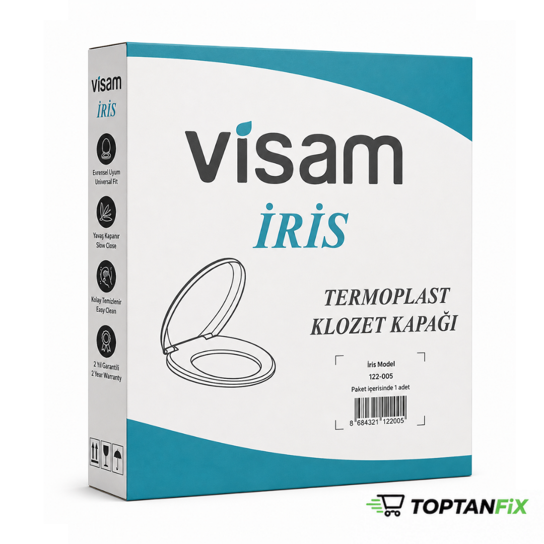 Visam İris Termoplast Klozet Kapağı