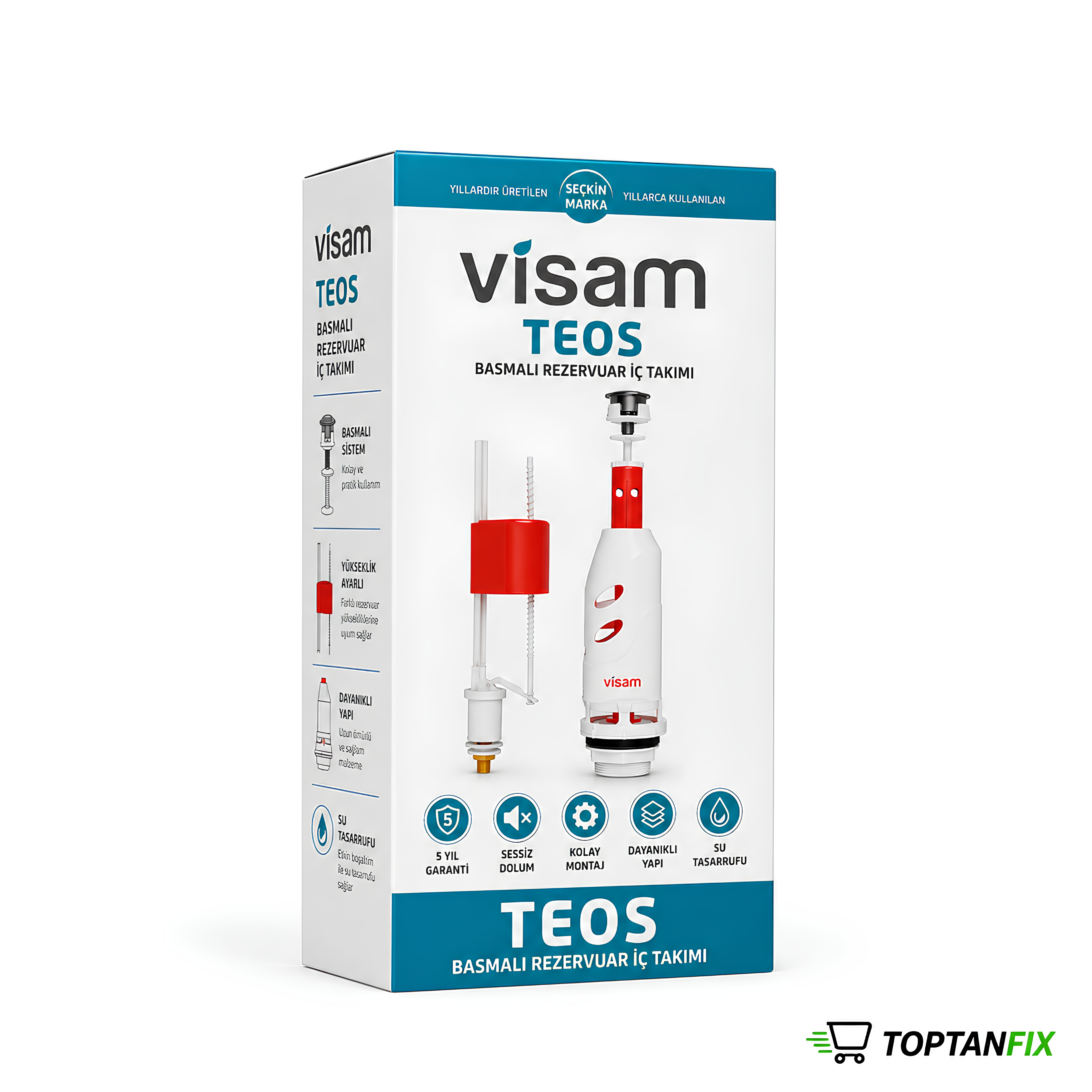 Visam Teos 614-001 Basmalı Sistem Rezervuar İç Takım