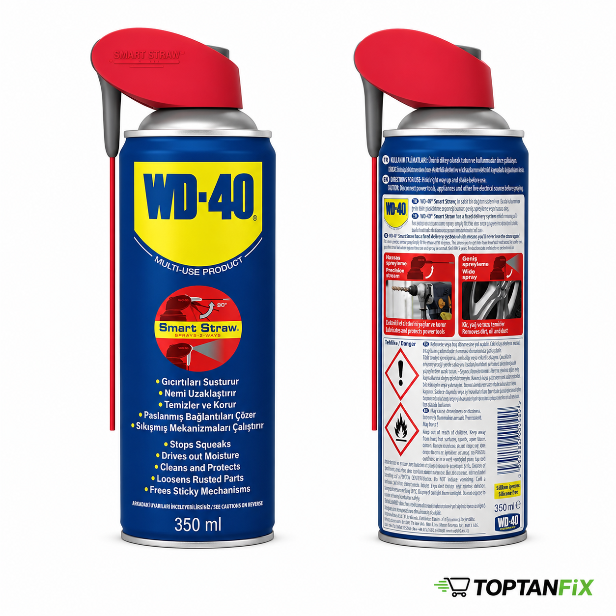 WD-40 Yağlayıcı ve Pas Sökücü 350 ml