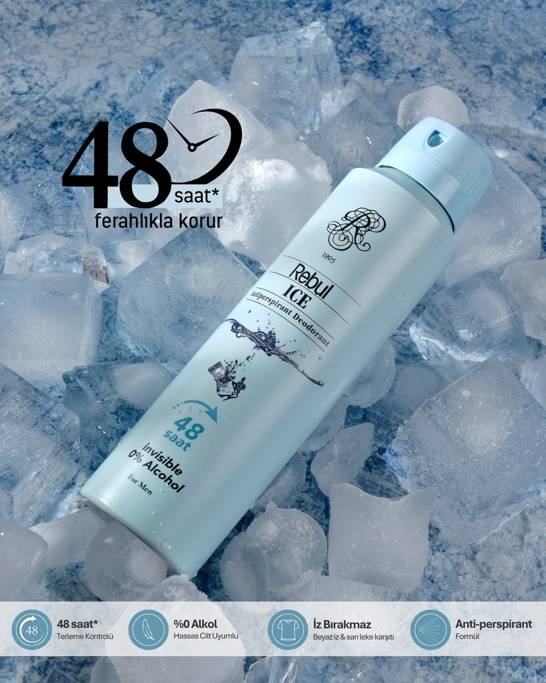 REBUL ICE 150 ML ERKEK DEODORANT