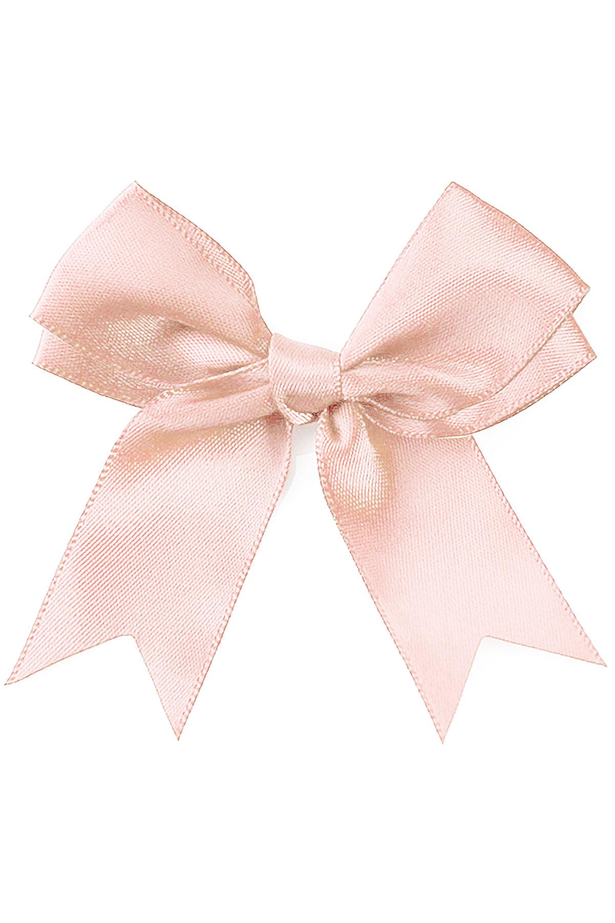 10 Adet Pudra Pembe Saten Fiyonk Süsleme Kurdele Seti 10XB-0096-PU