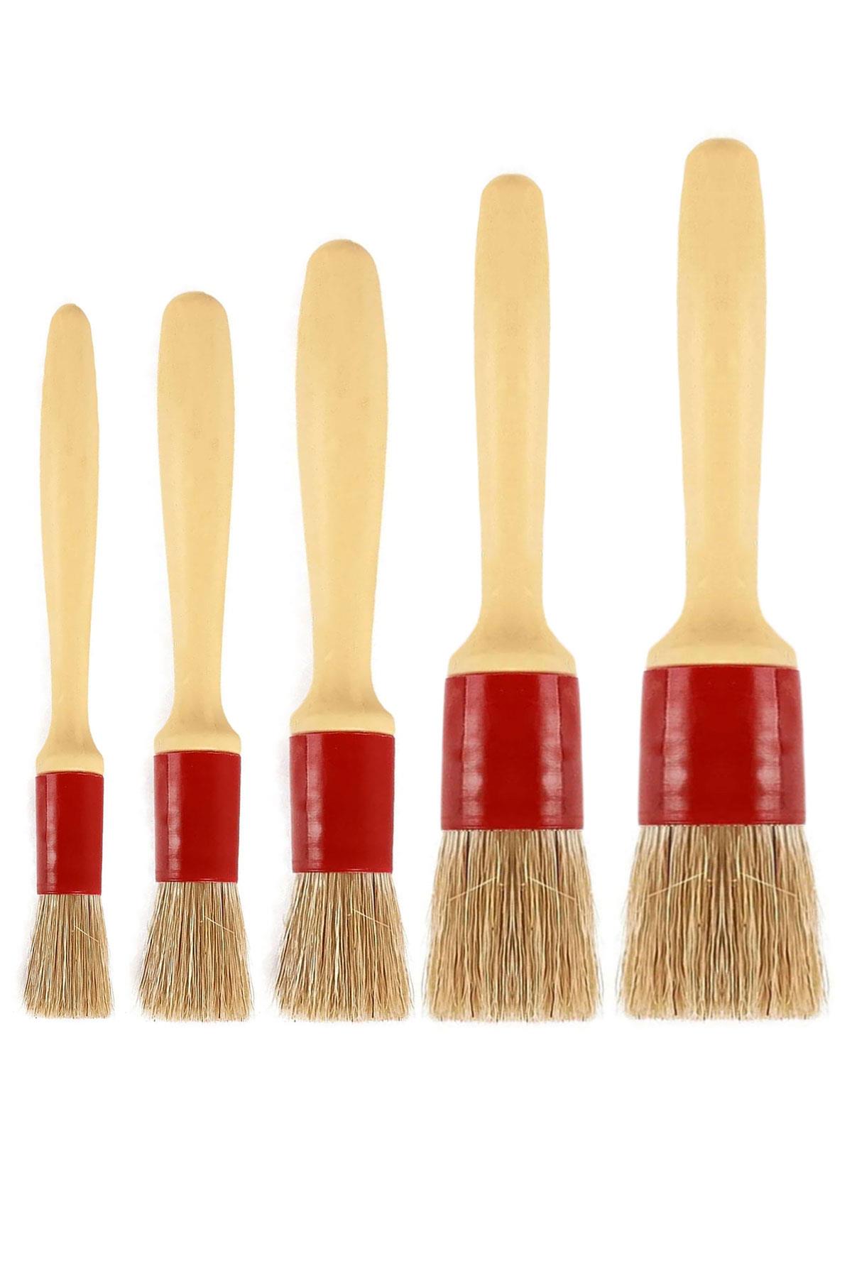 5’li No: 6-8-10-12-14 Ayakkabı Yapıştırıcı Sürme Fırça Seti B-0017-YPFR-ST5