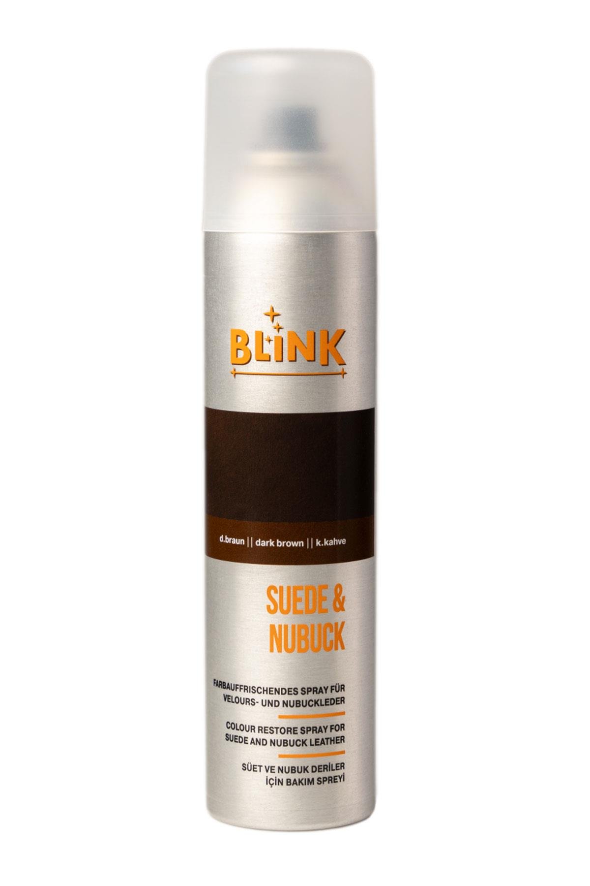 Blink Kahverengi Süet ve Nubuk 250 ML Deri Bakım Spreyi