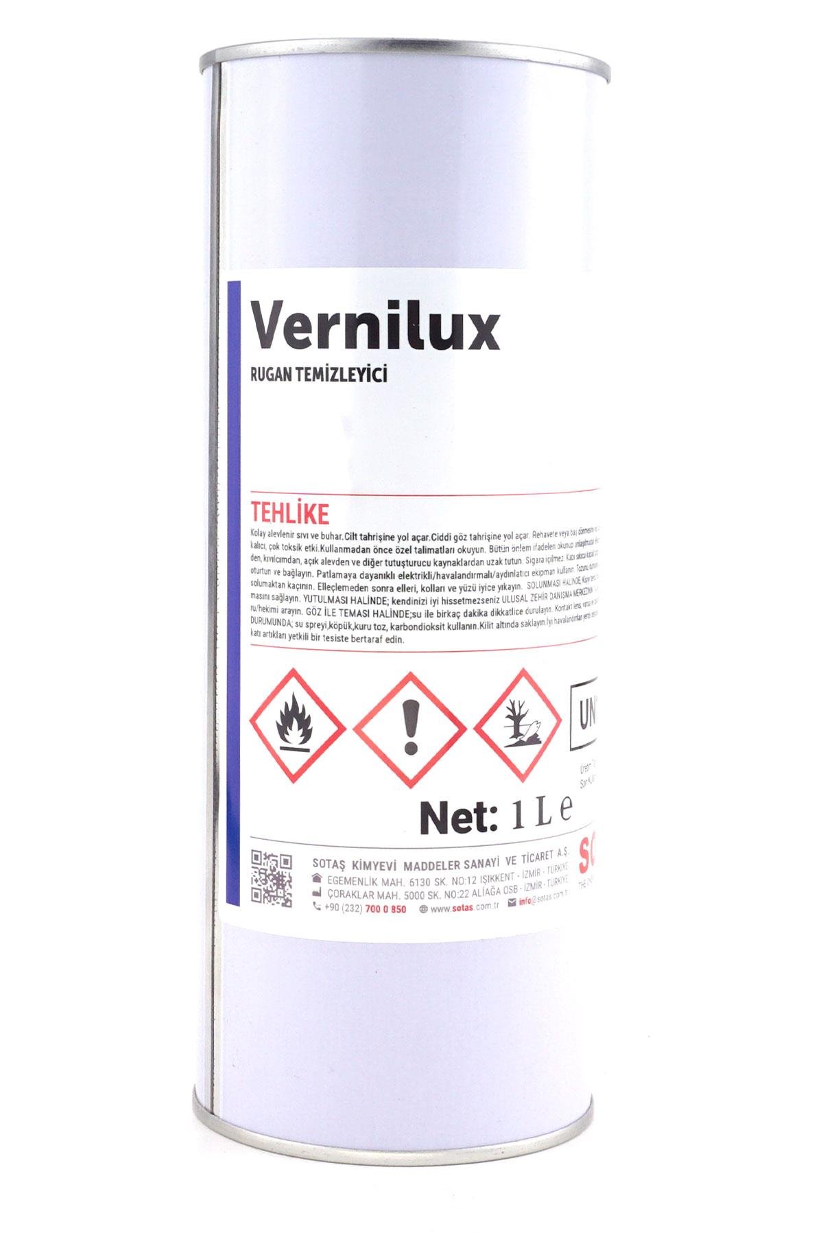 Duver Vernilux Profesyonel 1 Litre Rugan Temizleyici 
