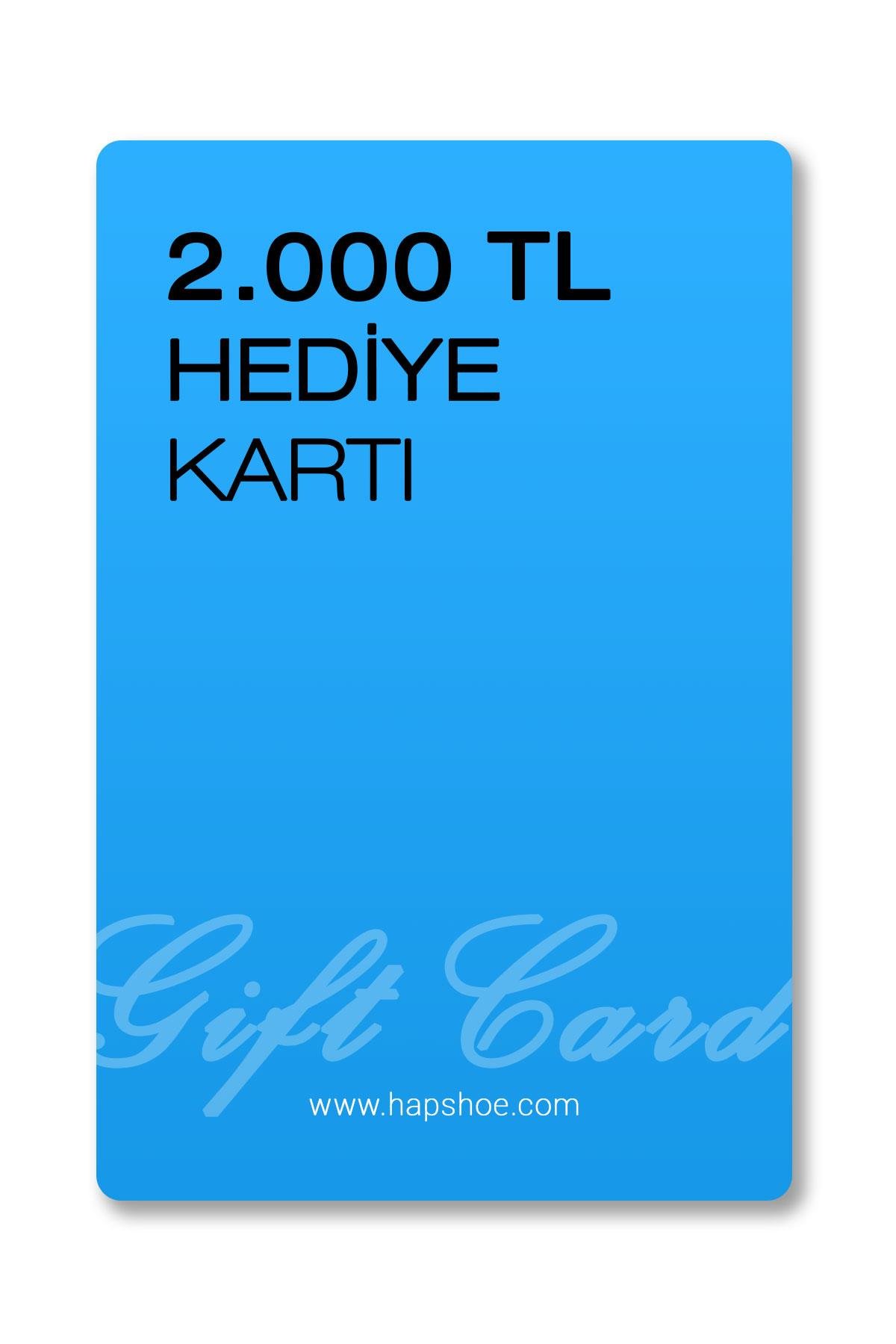 Hediye Kartı 2.000 TL (Basılı) HDY-KRT-2000