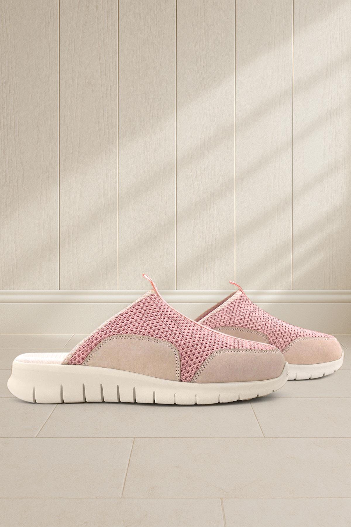 Heep Medical Powder Cream-Soled Comfort Sports Slippers