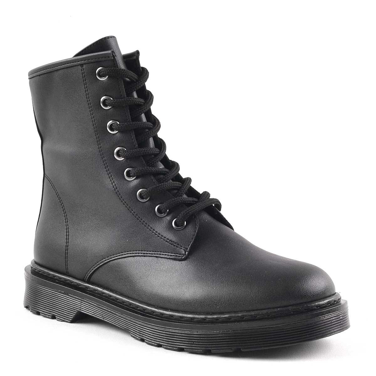 Amelia Mat Siyah Postal Bot - B9120-SC