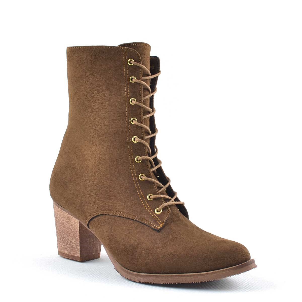 Vionnet Taba Topuklu Bot - B9150-TAB