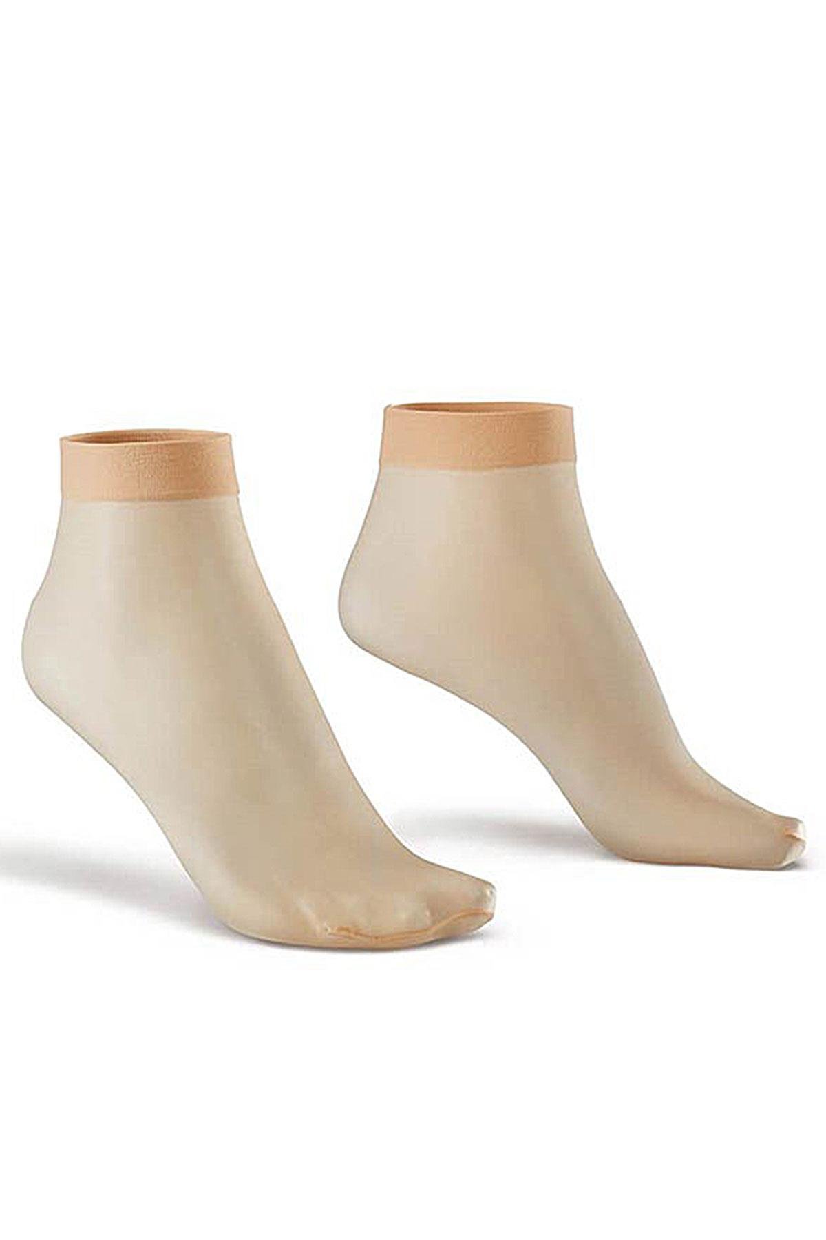 30 Adet Tek Kullanımlık Ten Rengi Deneme Çorabı