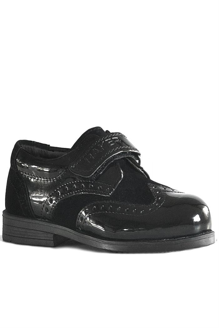 Rakerplus Titan Classic Patent Leather Black Baby Boy Shoes