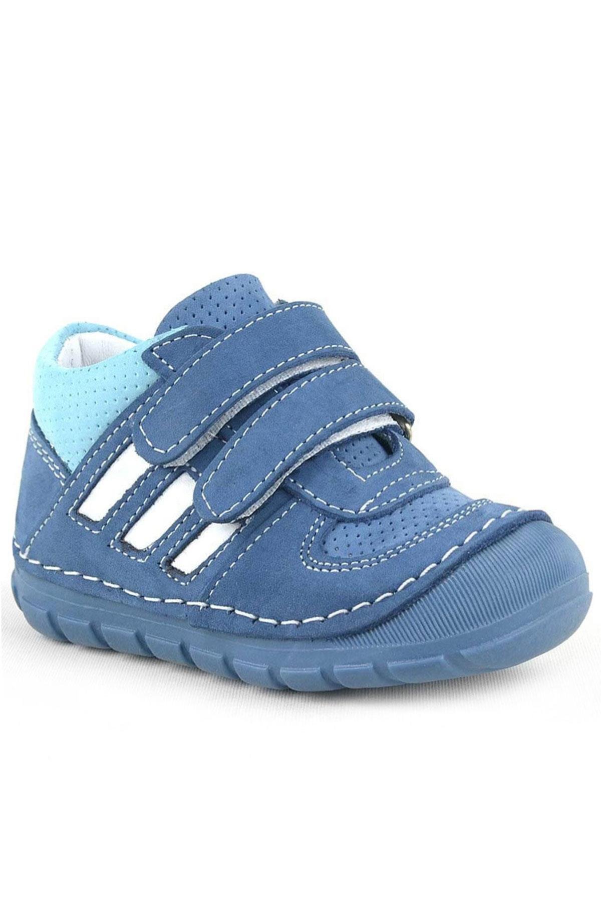 Rakerplus Genuine Leather Navy Blue First Step Baby Boys Shoes R520-L.19