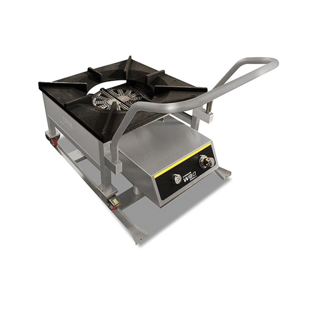 Arabalı Yer Ocağı - 40Kw - Gazlı - W80c