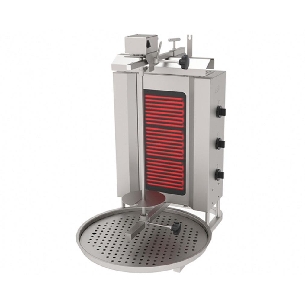 Atalay 3 Radyanlı Elektrikli Üstten Motorlu Döner Ocağı