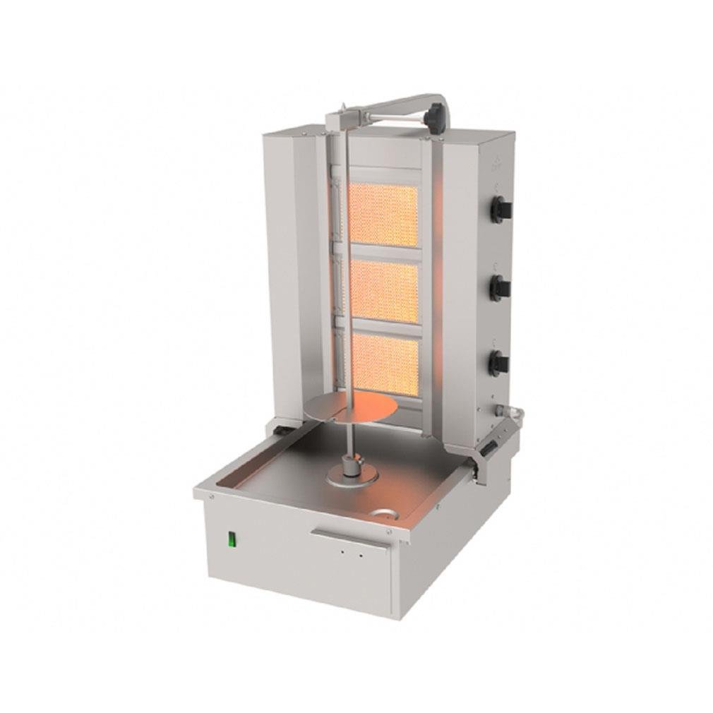 Atalay 3 Radyanlı Gazlı Alttan Motorlu Döner Ocağı