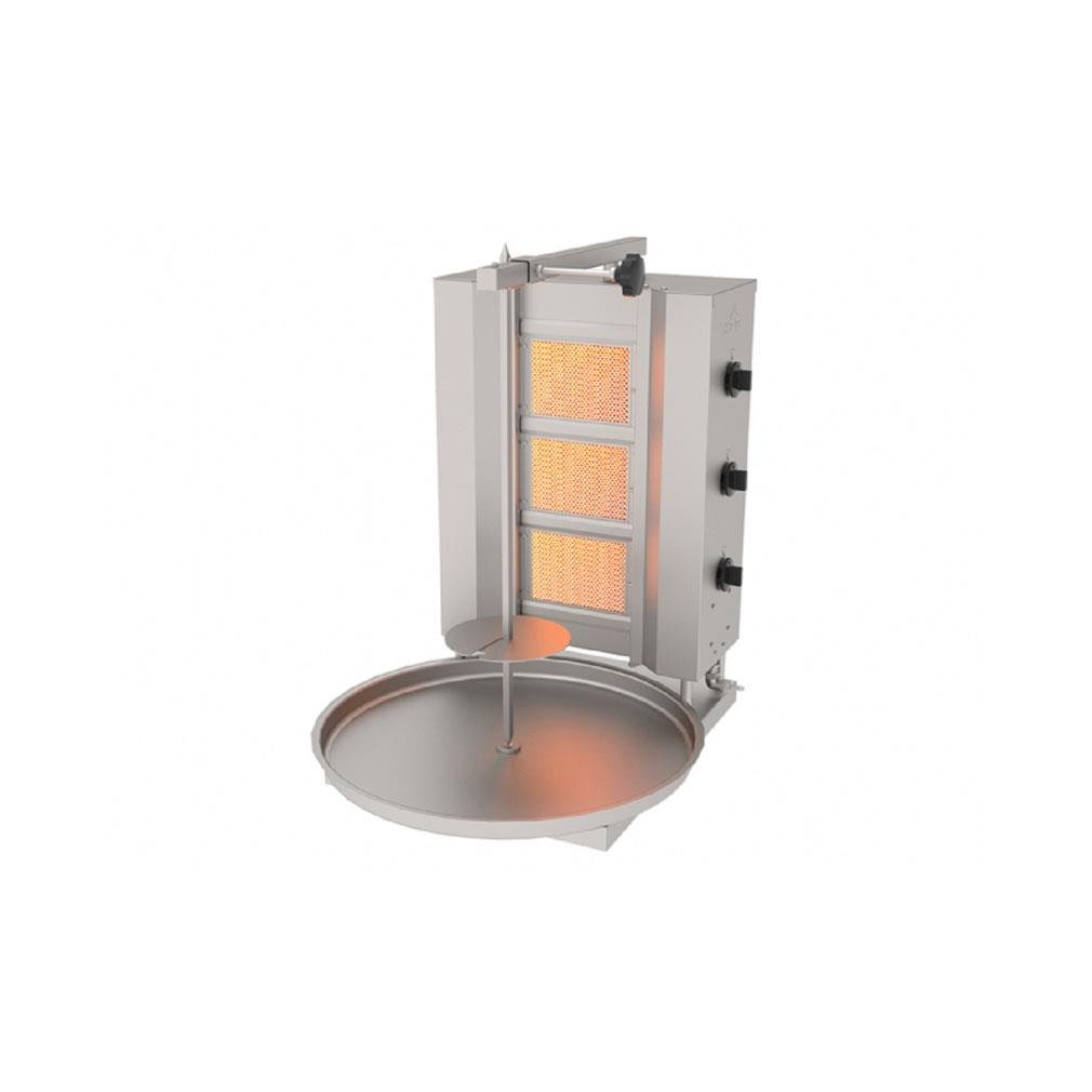 Atalay 3 Radyanlı Gazlı Sabit Döner Ocağı