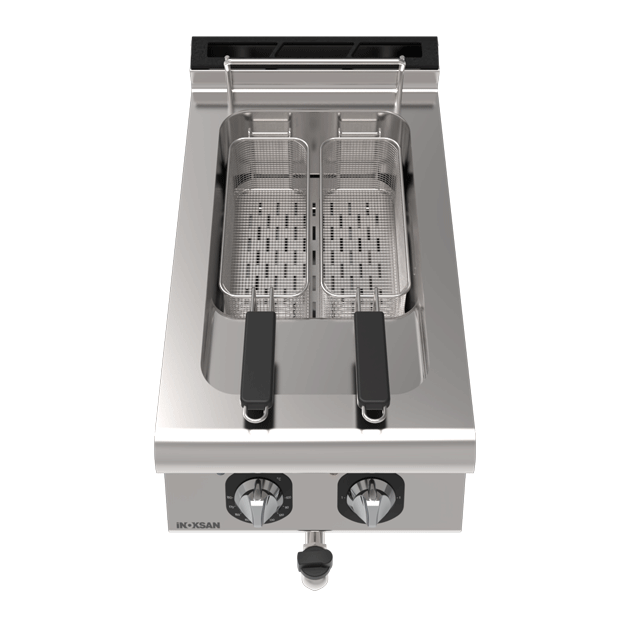 İnoksan - 7FE10S - Yarım Modül Elektrikli Set Üstü Fritöz -  16 Litre