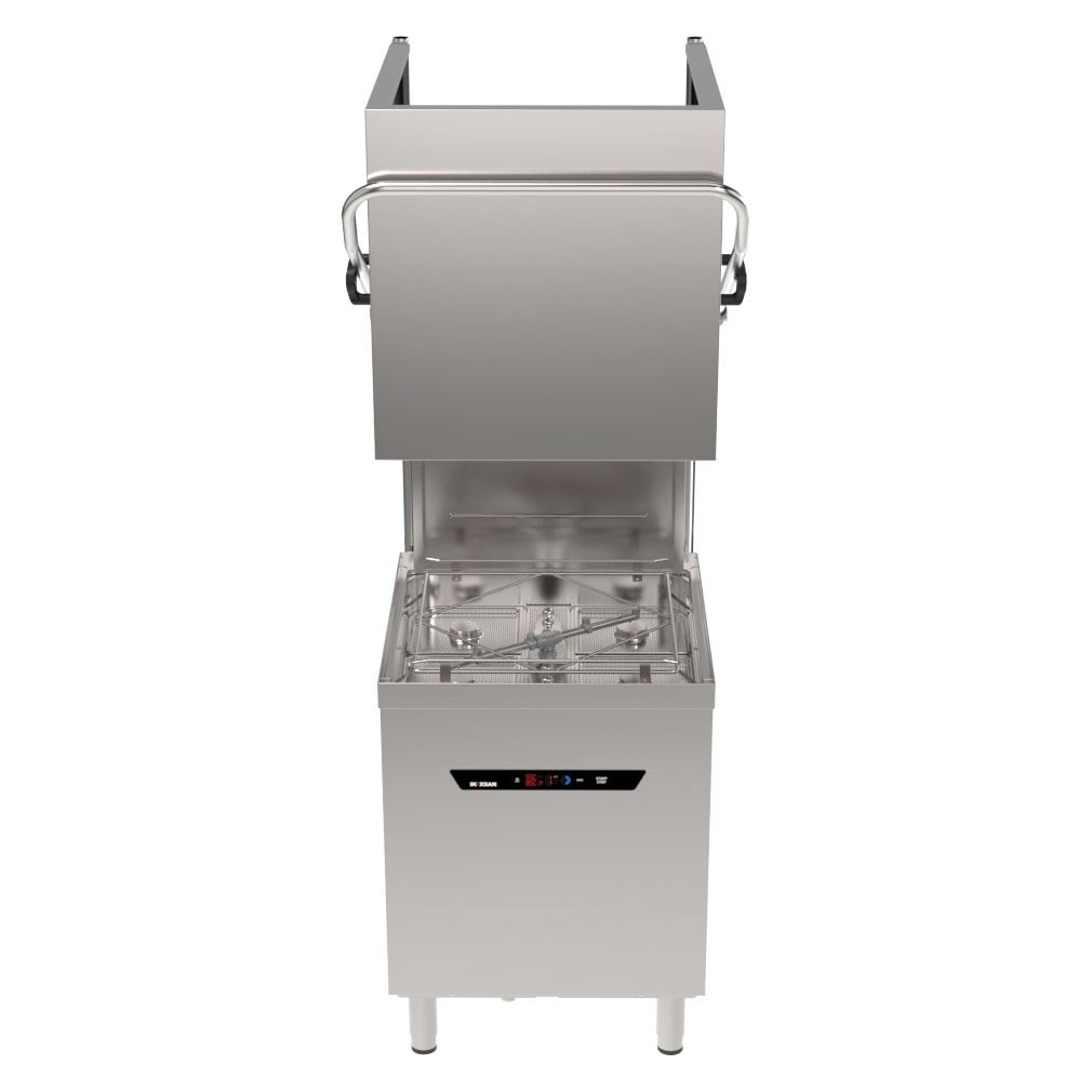 İnoksan BYM102X - 5 Programlı, Dijital Giyotin Tip Bulaşık Yıkama Makinesi - 1080 Tabak/S Kapasiteli