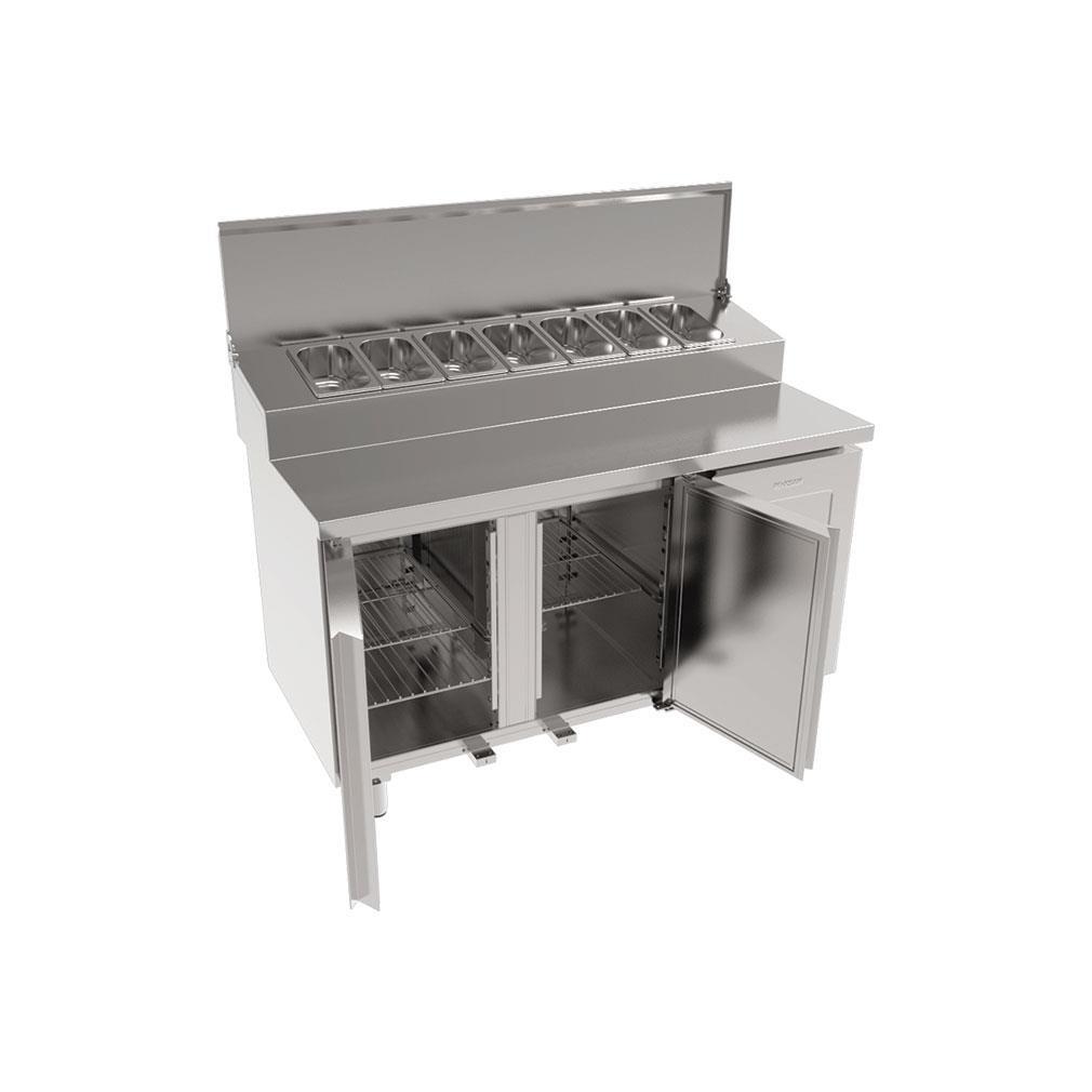 İnoksan - Paslanmaz Tablalı 2 Kapılı Pizza Hazırlık Ünitesi - SGT140