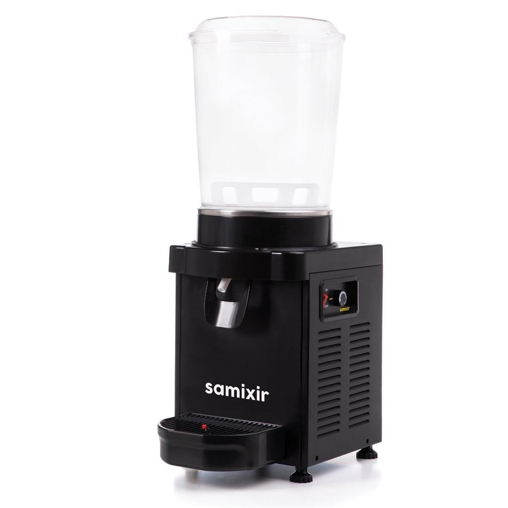 Samixir M10 Panoramik Karıştırıcılı Soğuk İçecek Dispanseri Analog Siyah 10 L