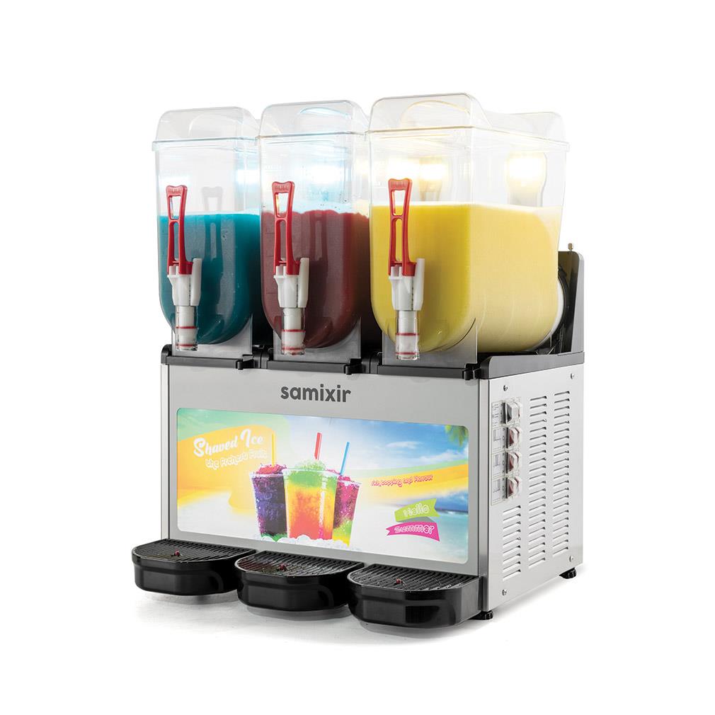 Samixir SLUSH36 TWIN ALLURE Buzlu İçecek Dispanseri 12+12+12 L  Inox