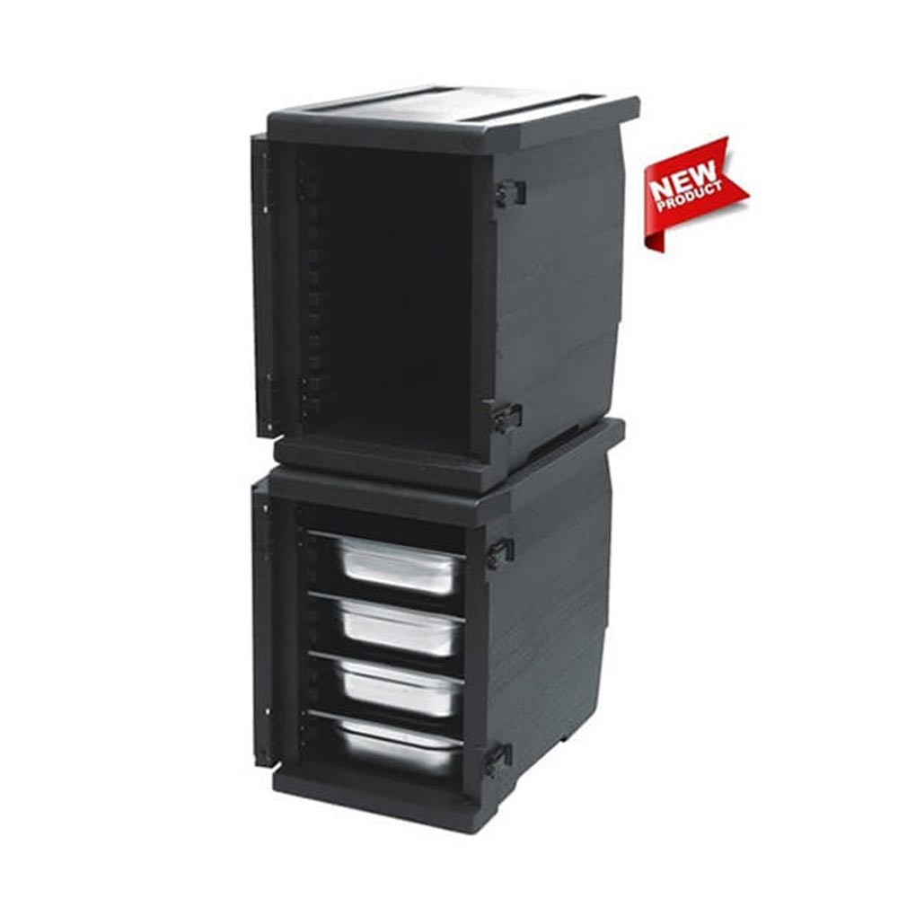 Tribeca EPP-600 Önden Yüklemeli Thermobox, 86 L, Siyah