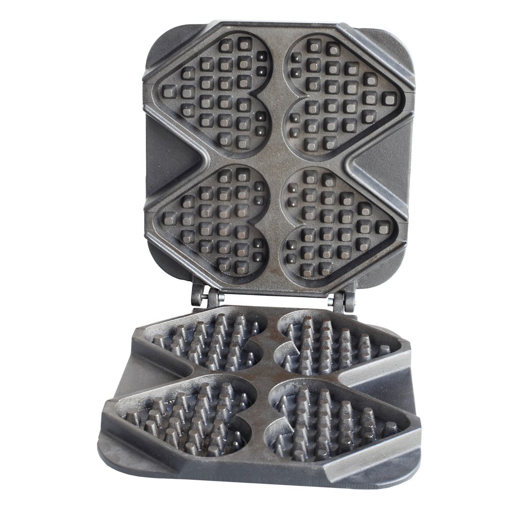 WAFFLE MAKİNESİ KALP MODEL/TEKLİ