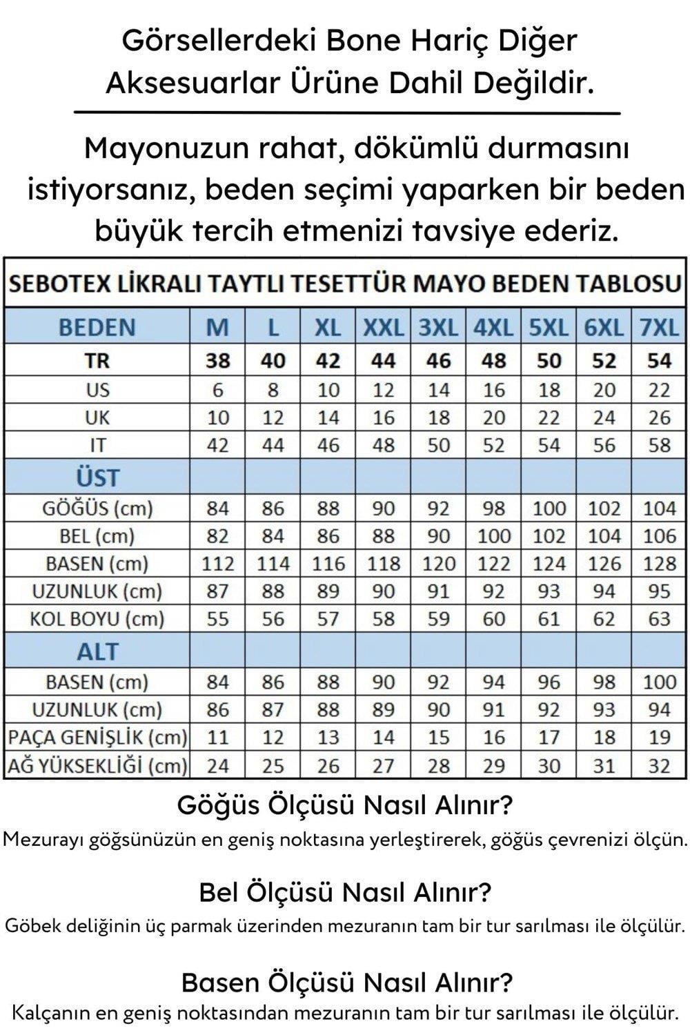 Pareo Model Tasarım Taytlı Kapalı Tesettür Mayo 2290