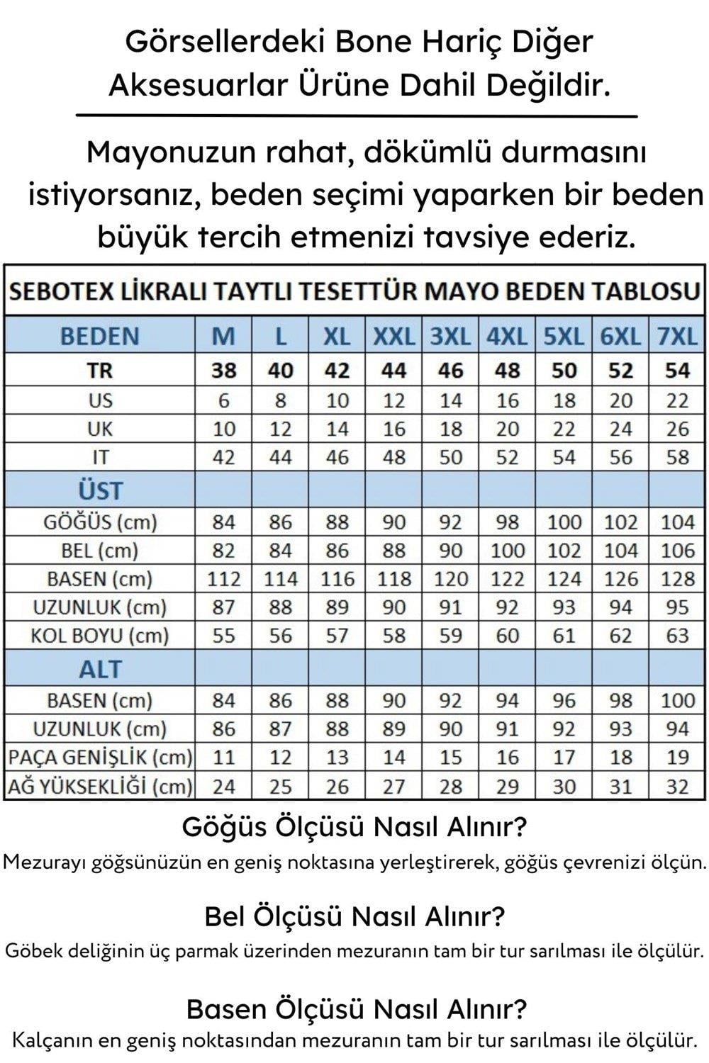 Pareo Model Tasarım Taytlı Kapalı Tesettür Mayo 2290