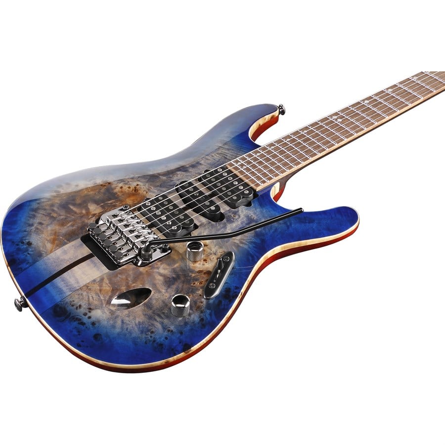  Ibanez S1070PBZ-CLB 6 Telli Cerulean Blue Burst Elektro Gitar