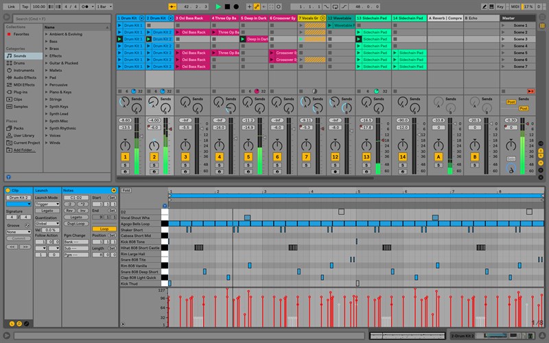 ABLETON Live V10 Comp Kompozisyon ve Prodüksiyon Yazılımı