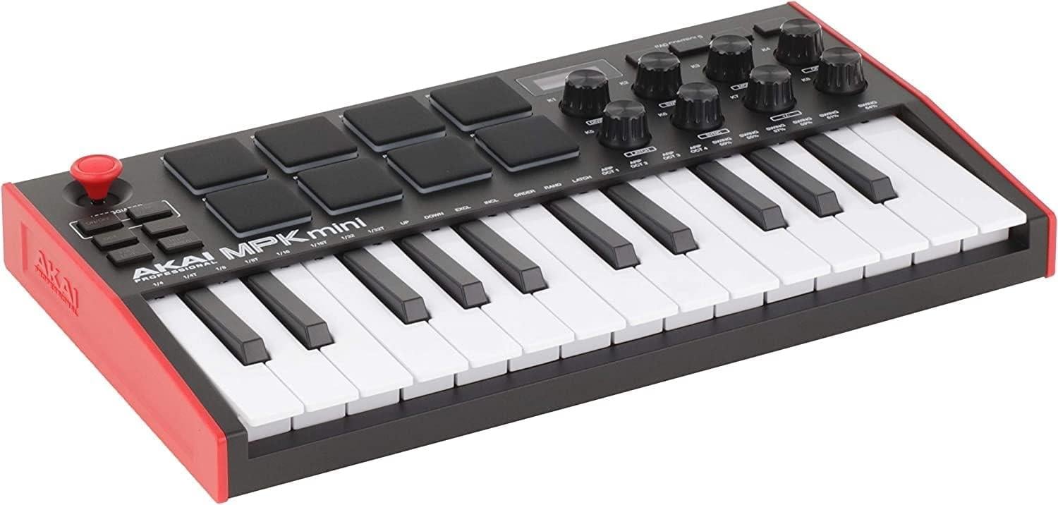 AKAİ MPK MİNİ3 25 Tuşlu Siyah Profesyonel Midi Klavye