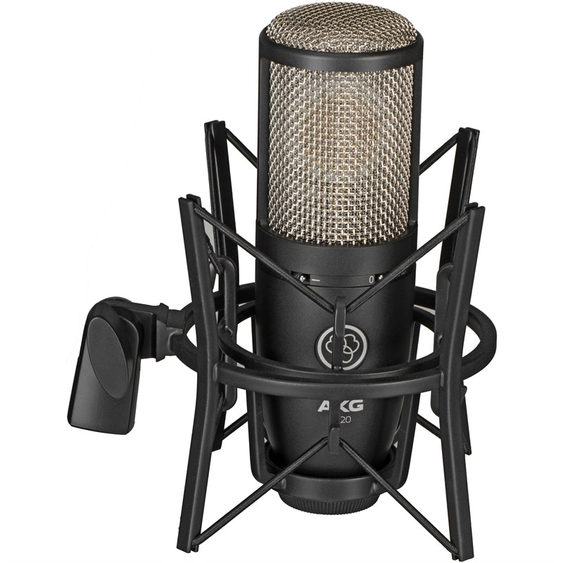 Akg P220 + Focusrite Scarlet Solo + Akg K52 + Provoice Stand ,Kablo ve Yalıtım Paneli Kayıt Seti