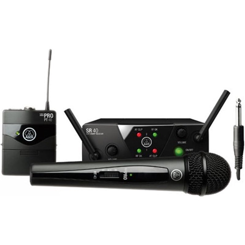 AKG WMS 40 Mini Dual Kablosuz Vokal/Enstruman Mikrofon