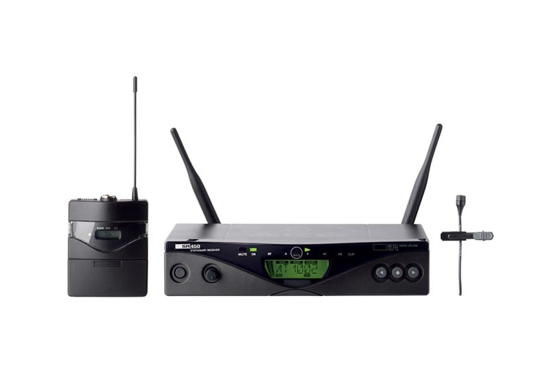 Akg WMS450 Presenter Set Kablosuz Yaka Mikrofon Seti