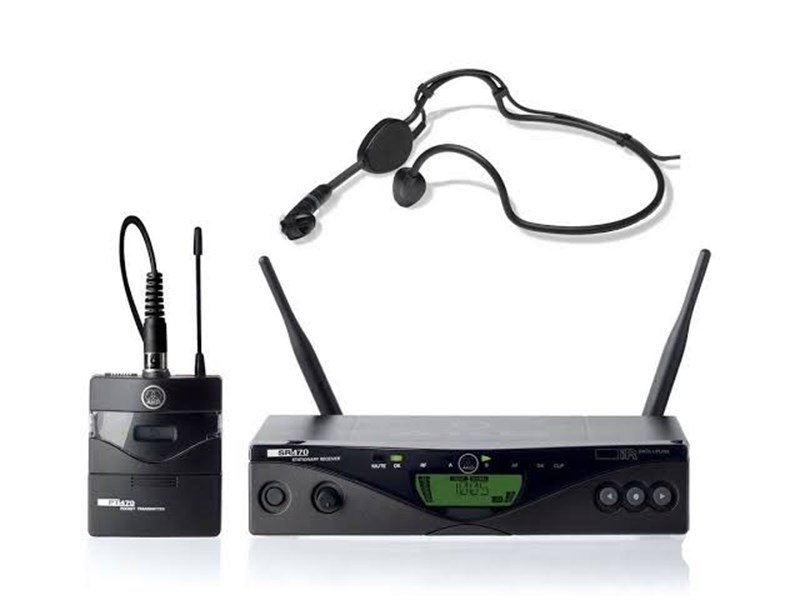 Akg WMS470 SPORTS SET Professional Wireless Headset Microphone System