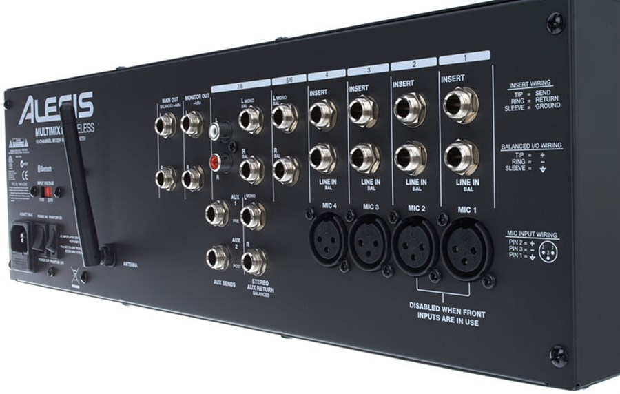 Alesis Multimix 10 WIRELESS 10 Channel Mixer