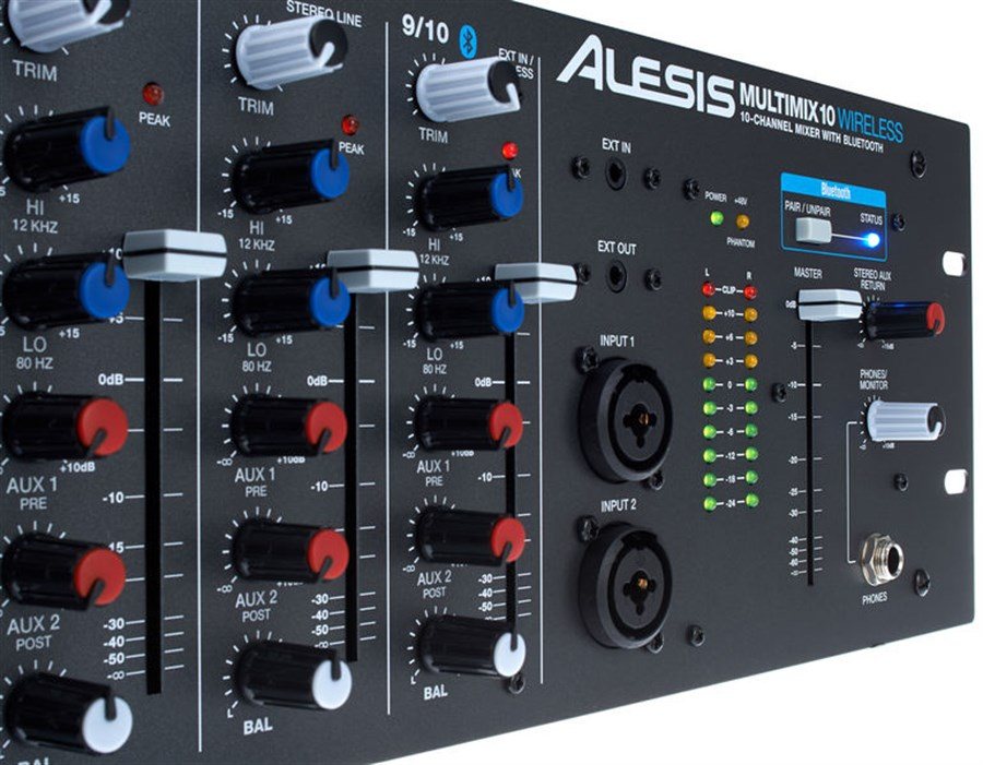Alesis Multimix 10 WIRELESS 10 Channel Mixer