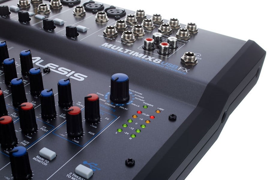 Alesis MultiMix 8 USB FX 8 Kanallı USB Mikser